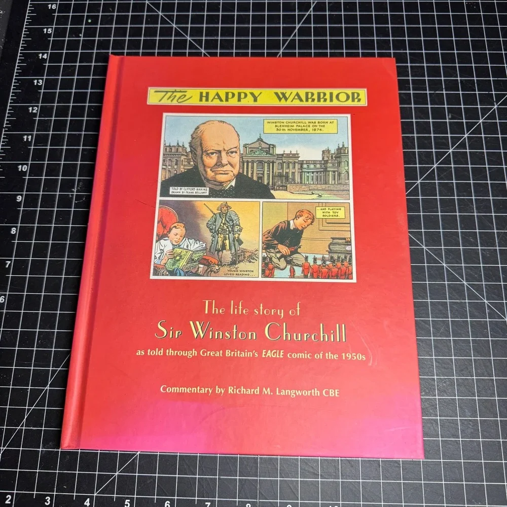 The Happy Warrior Winston Churchill Eagle Comic Facsimile Levenger Press 2008